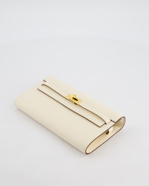 Hermès Kelly To Go Bag in Nata Epsom Leather with Gold Hardware