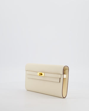 Hermès Kelly To Go Bag in Nata Epsom Leather with Gold Hardware