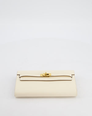 Hermès Kelly To Go Bag in Nata Epsom Leather with Gold Hardware