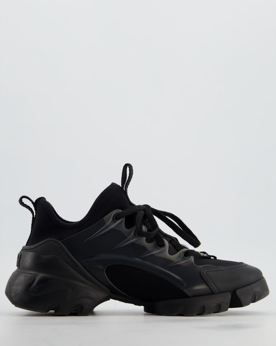 Christian Dior Connect Black Technical Fabric Sneaker Size EU 39