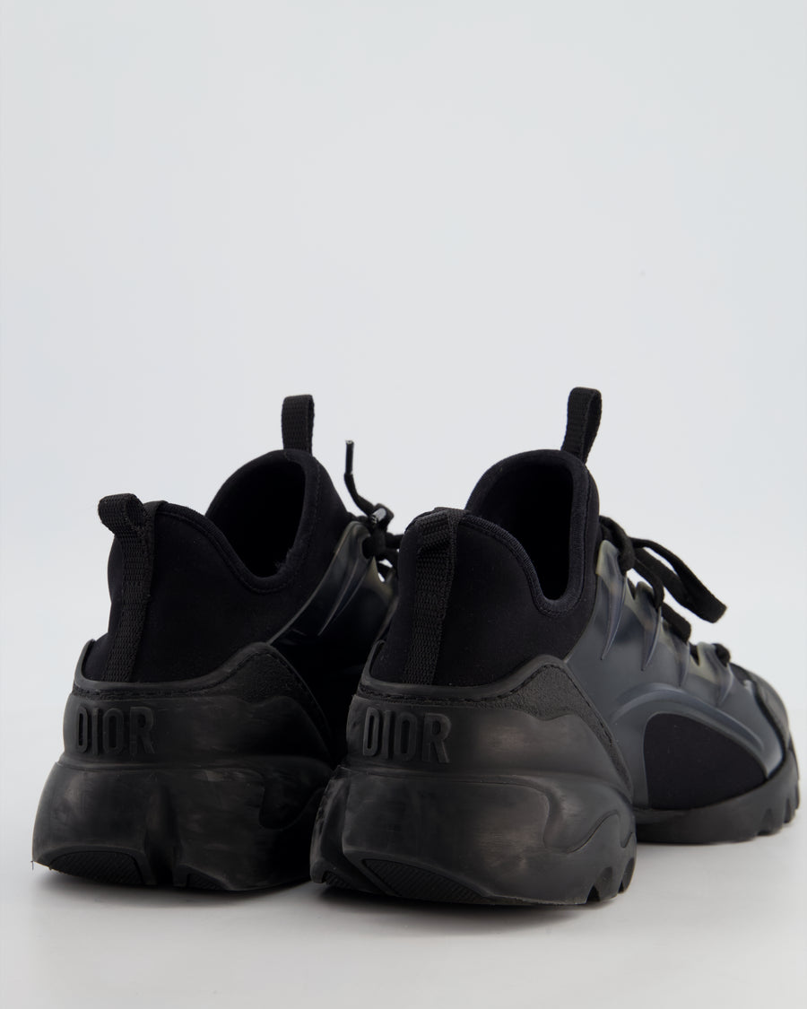 Christian Dior Connect Black Technical Fabric Sneaker Size EU 39