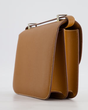Hermès Constance 24 Bag in Gold Epsom Leather with Palladium Hardware