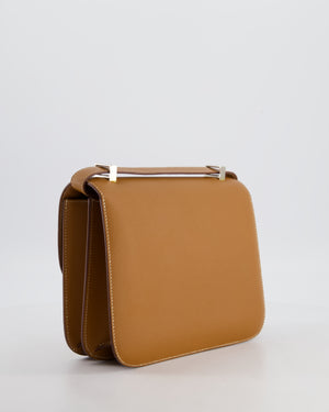 Hermès Constance 24 Bag in Gold Epsom Leather with Palladium Hardware