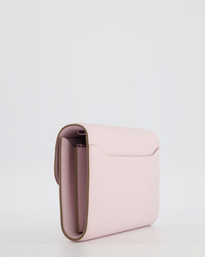Hermès Constance To Go Bag in Mauve Pale Epsom Leather with Palladium Laque Hardware