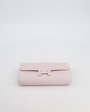 Hermès Constance To Go Bag in Mauve Pale Epsom Leather with Palladium Laque Hardware