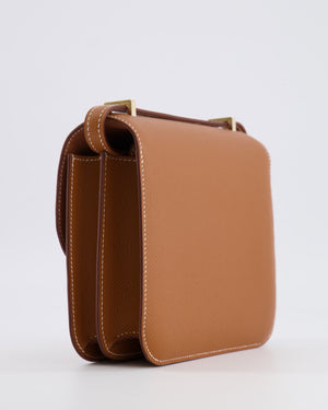 *RARE* Hermès Constance III 18 Miroir Bag in Gold Epsom Leather with Brushed Permabrass Hardware