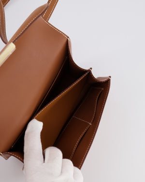 *RARE* Hermès Constance III 18 Miroir Bag in Gold Epsom Leather with Brushed Permabrass Hardware