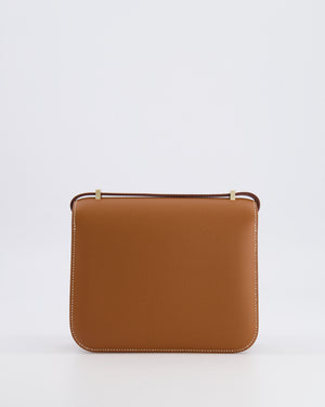 *RARE* Hermès Constance III 18 Miroir Bag in Gold Epsom Leather with Brushed Permabrass Hardware