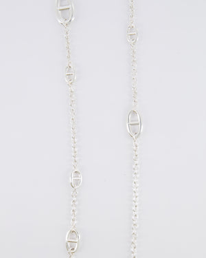 Hermès Silver Farandole Long Necklace 120