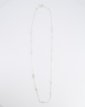 Hermès Silver Farandole Long Necklace 120