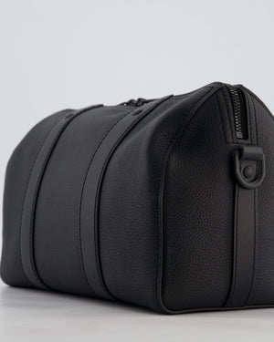 *FIRE PRICE* Louis Vuitton Aerogram City Keepall Shoulder Bag in Black Grained Leather