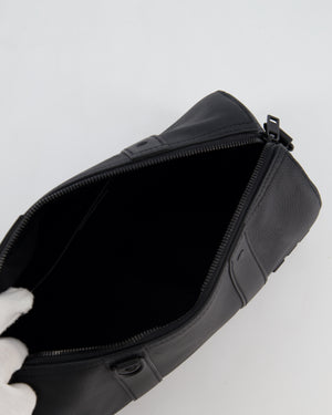 *FIRE PRICE* Louis Vuitton Aerogram City Keepall Shoulder Bag in Black Grained Leather