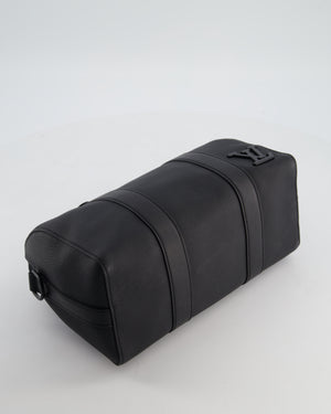 *FIRE PRICE* Louis Vuitton Aerogram City Keepall Shoulder Bag in Black Grained Leather