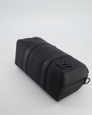 *FIRE PRICE* Louis Vuitton Aerogram City Keepall Shoulder Bag in Black Grained Leather
