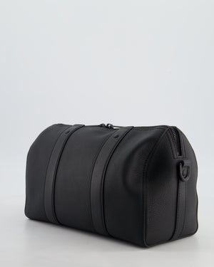 *FIRE PRICE* Louis Vuitton Aerogram City Keepall Shoulder Bag in Black Grained Leather