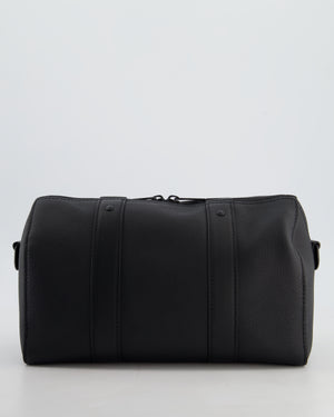 *FIRE PRICE* Louis Vuitton Aerogram City Keepall Shoulder Bag in Black Grained Leather
