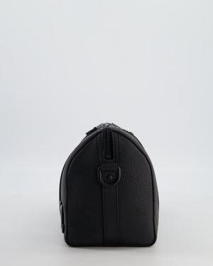 *FIRE PRICE* Louis Vuitton Aerogram City Keepall Shoulder Bag in Black Grained Leather