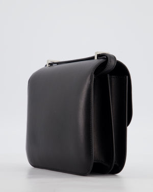 *RARE* Hermès Constance III 18 Miroir Bag in Noir Evercalf Leather with Palladium Hardware