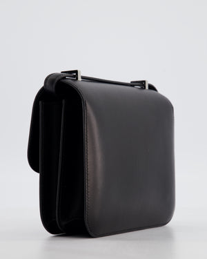 *RARE* Hermès Constance III 18 Miroir Bag in Noir Evercalf Leather with Palladium Hardware