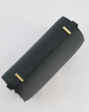 *HOT & FIRE PRICE* Hermès Constance III 18 Miroir Bag in Vert Mangrove Epsom Leather with Permabrass Hardware