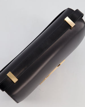 *SUPER RARE* Hermès Constance III Miroir 24 Bag in Noir Box Leather with Rose Gold Hardware