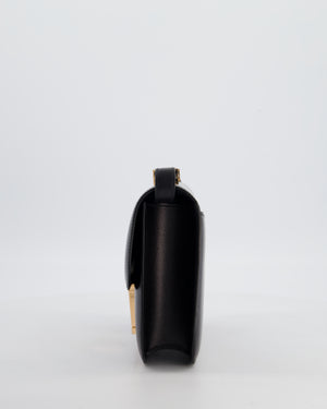 *SUPER RARE* Hermès Constance III Miroir 24 Bag in Noir Box Leather with Rose Gold Hardware