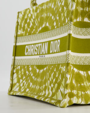 Christian Dior Khaki Green Tye Dye Medium Book Tote RRP £2500