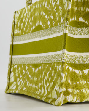 Christian Dior Khaki Green Tye Dye Medium Book Tote RRP £2500