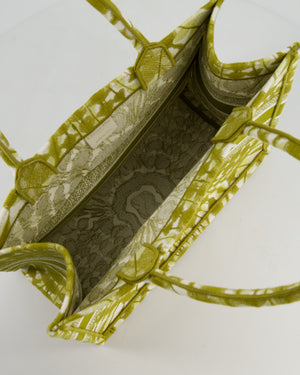 Christian Dior Khaki Green Tye Dye Medium Book Tote RRP £2500