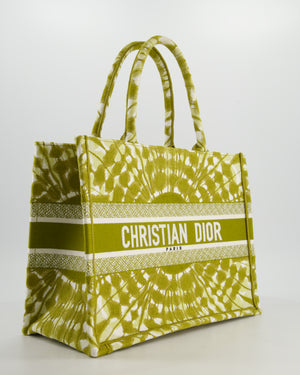 Christian Dior Khaki Green Tye Dye Medium Book Tote RRP £2500