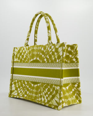 Christian Dior Khaki Green Tye Dye Medium Book Tote RRP £2500