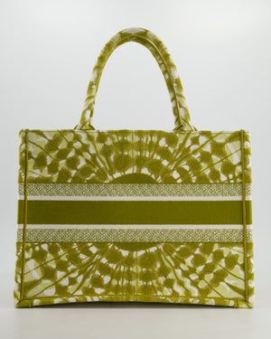 Christian Dior Khaki Green Tye Dye Medium Book Tote RRP £2500