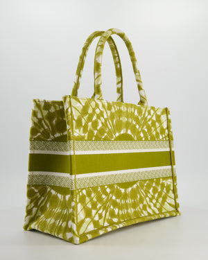 Christian Dior Khaki Green Tye Dye Medium Book Tote RRP £2500