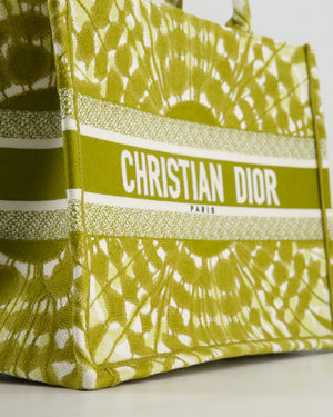 Christian Dior Khaki Green Tye Dye Medium Book Tote RRP £2500
