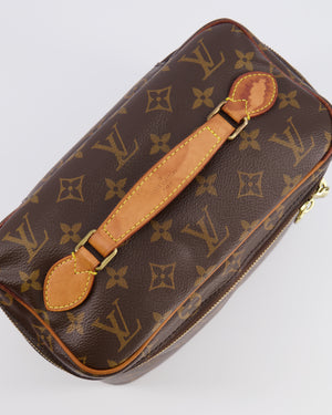 Louis Vuitton Brown Monogram Canvas Vanity Case with Gold Hardware RRP £950