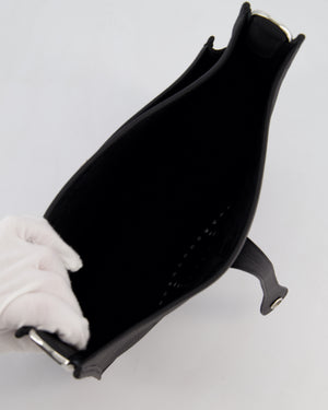 Hermès Evelyne III 29 Bag in Noir Taurillon Clemence Leather with Palladium Hardware