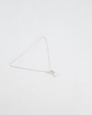 Hermès Palladium Kelly Cadenas Pendant Necklace