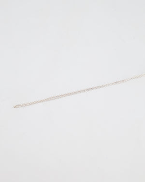 Hermès Palladium Kelly Cadenas Pendant Necklace