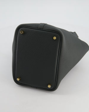 Hermès Picotin Lock 18 Bag in Vert Mangrove Clemence Leather with Permabrass Hardware