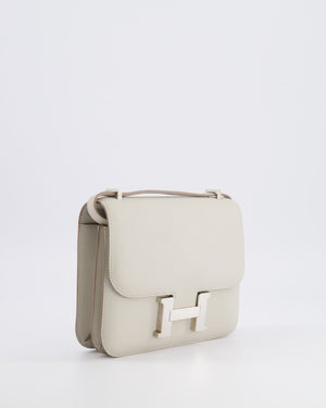 Hermès Constance III 18 Bag in Gris Perle Evercolor Leather with Palladium Hardware