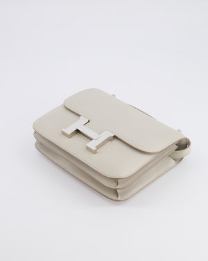 Hermès Constance III 18 Bag in Gris Perle Evercolor Leather with Palladium Hardware