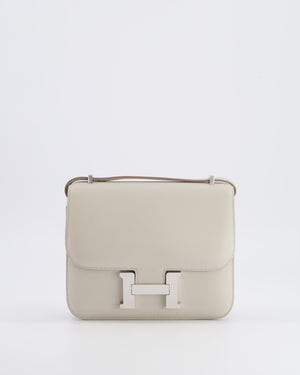 Hermès Constance III 18 Bag in Gris Perle Evercolor Leather with Palladium Hardware