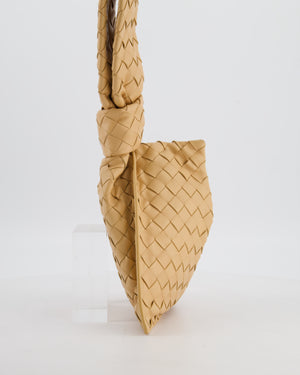 Bottega Veneta The Mini Twist Bag in Beige Intrecciato Nappa Leather