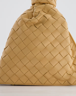 Bottega Veneta The Mini Twist Bag in Beige Intrecciato Nappa Leather