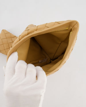 Bottega Veneta The Mini Twist Bag in Beige Intrecciato Nappa Leather