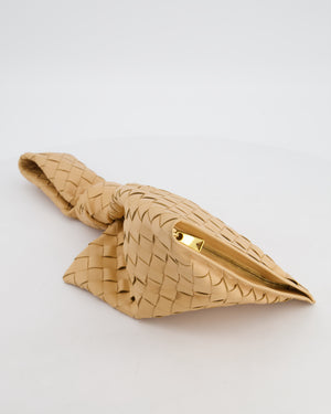 Bottega Veneta The Mini Twist Bag in Beige Intrecciato Nappa Leather