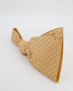 Bottega Veneta The Mini Twist Bag in Beige Intrecciato Nappa Leather