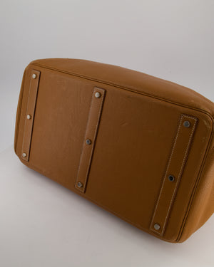 Hermès Haut à Courroies HAC 40 Bag in Gold Togo Leather with Palladium Hardware