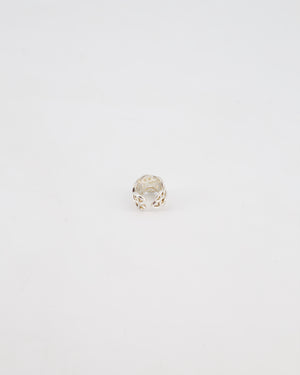 Hermès Silver Chain D'Ancre Enchainee Ring Size 54