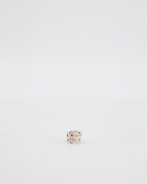 Hermès Silver Chain D'Ancre Enchainee Ring Size 54